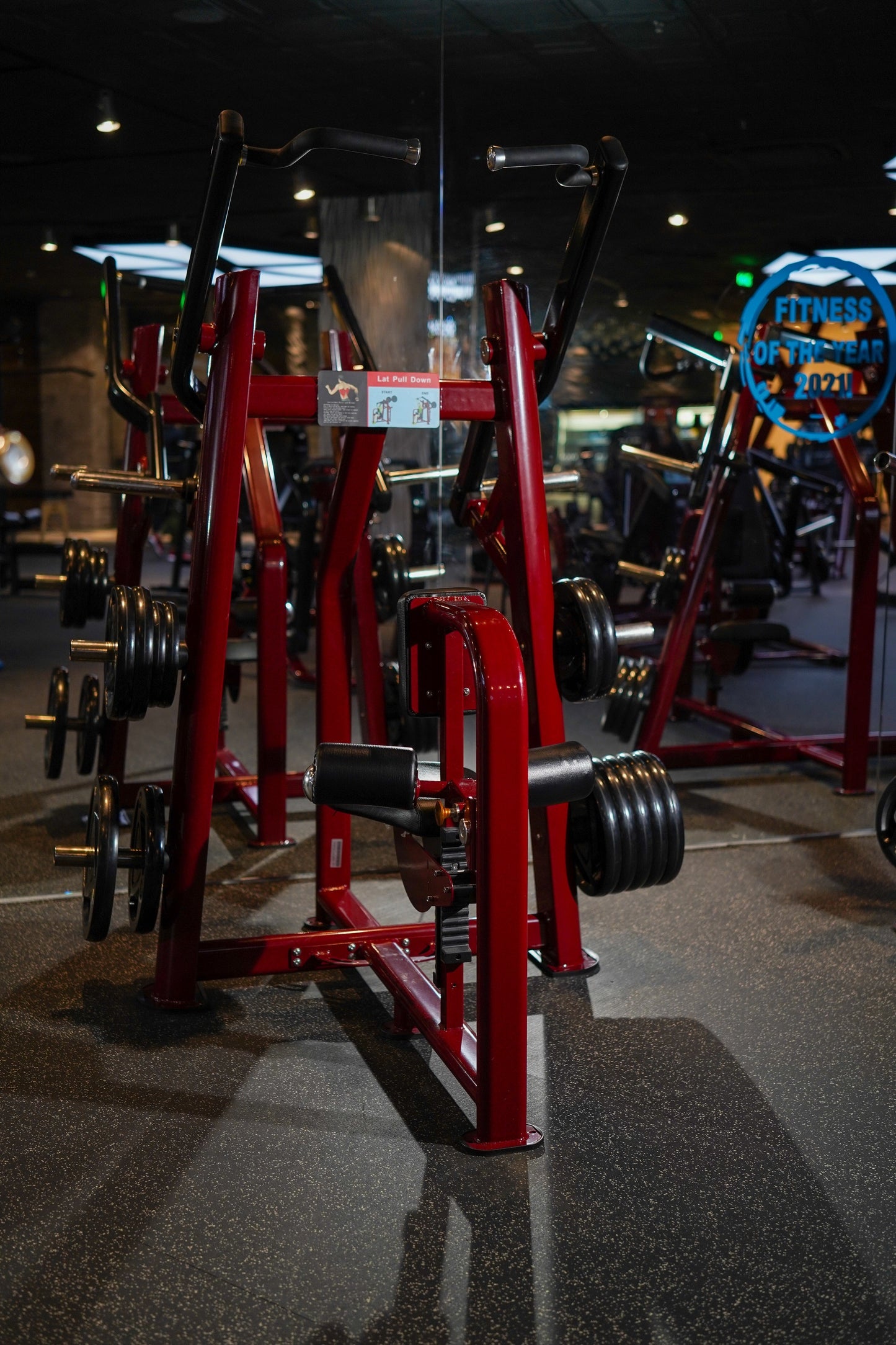 Appareil de musculation tirage haut Tech Pro