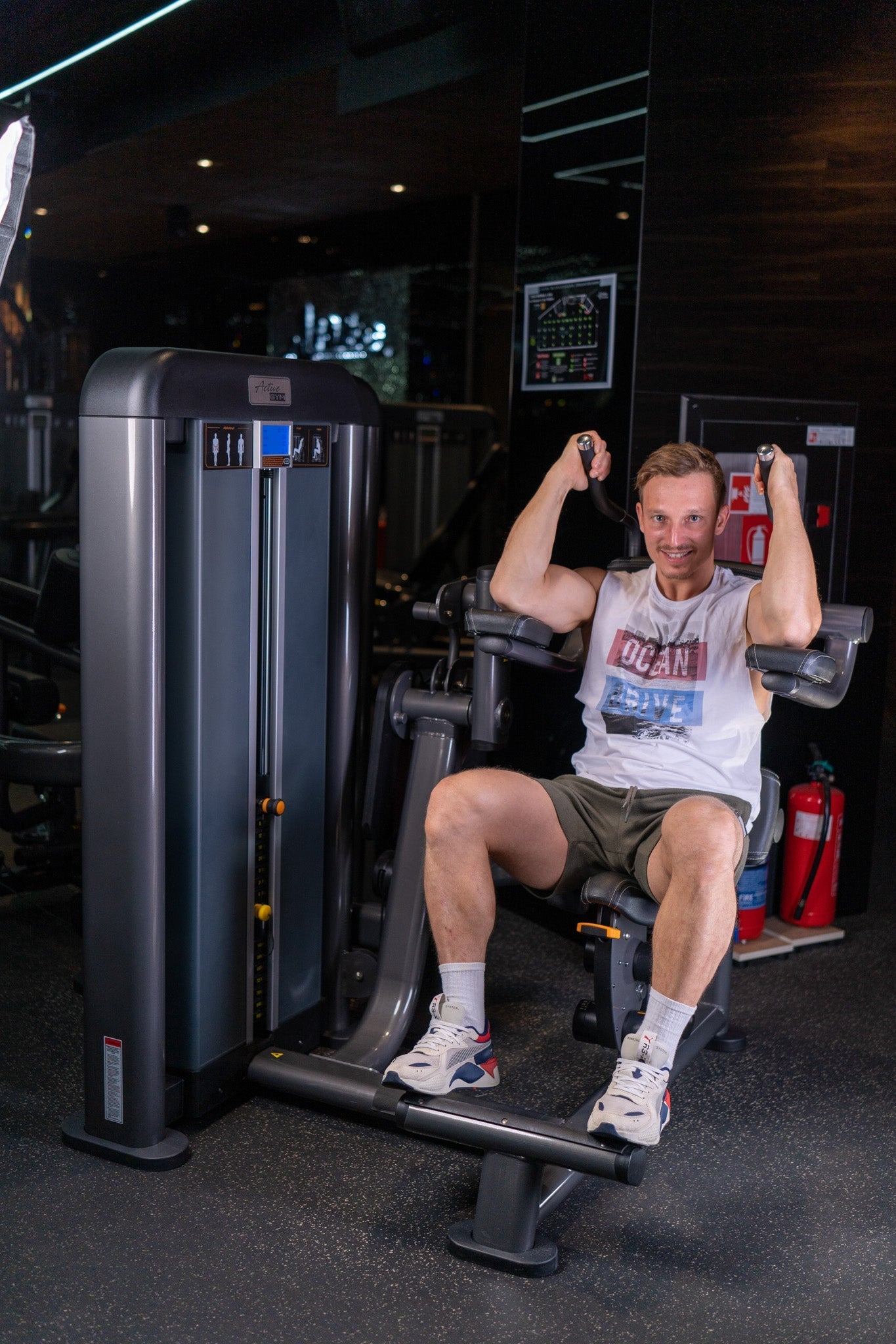 Presse fitness abdominaux Active Gym USA Premium