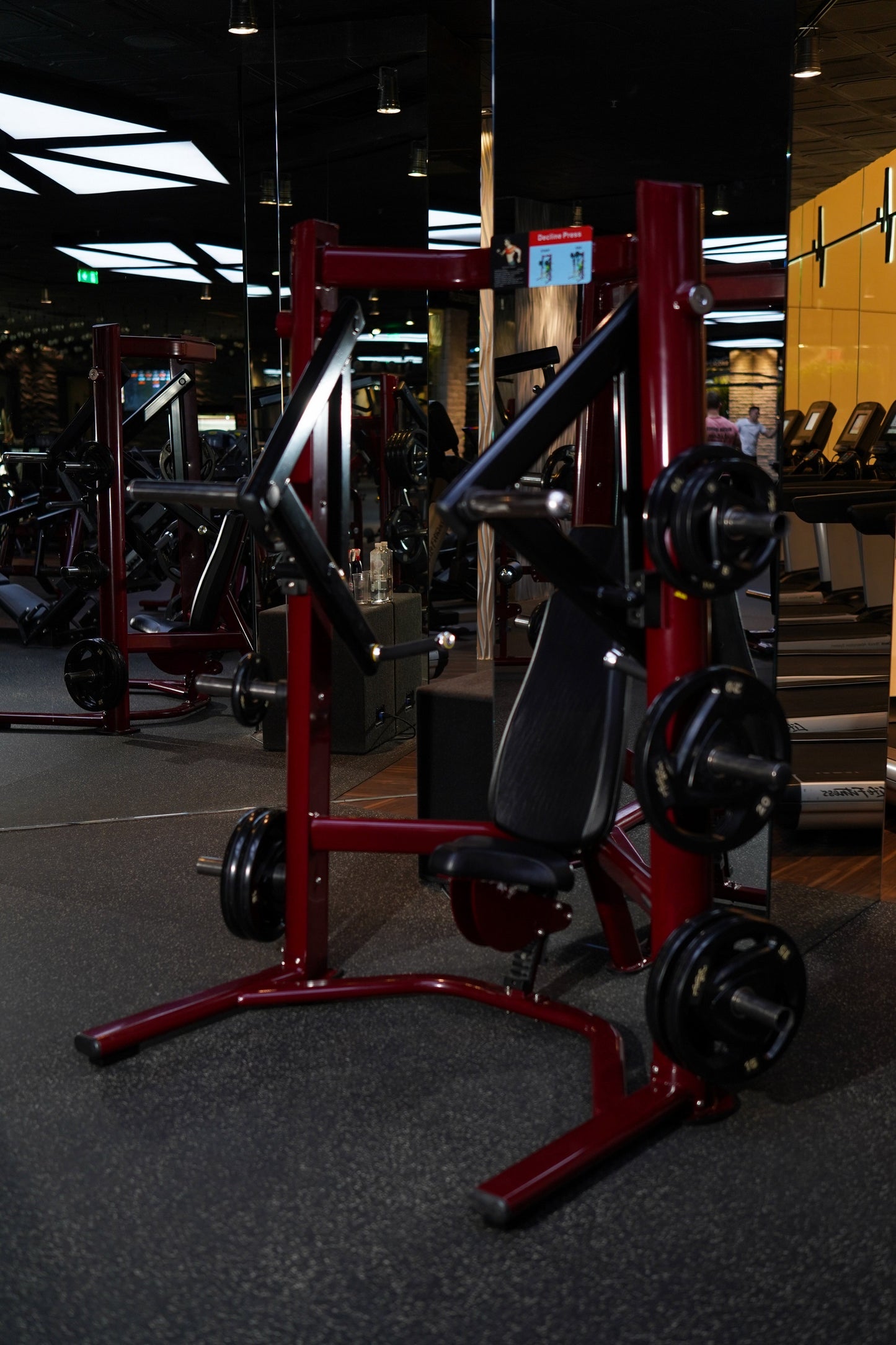 Presse fitness pectorale inclinée Tech Pro