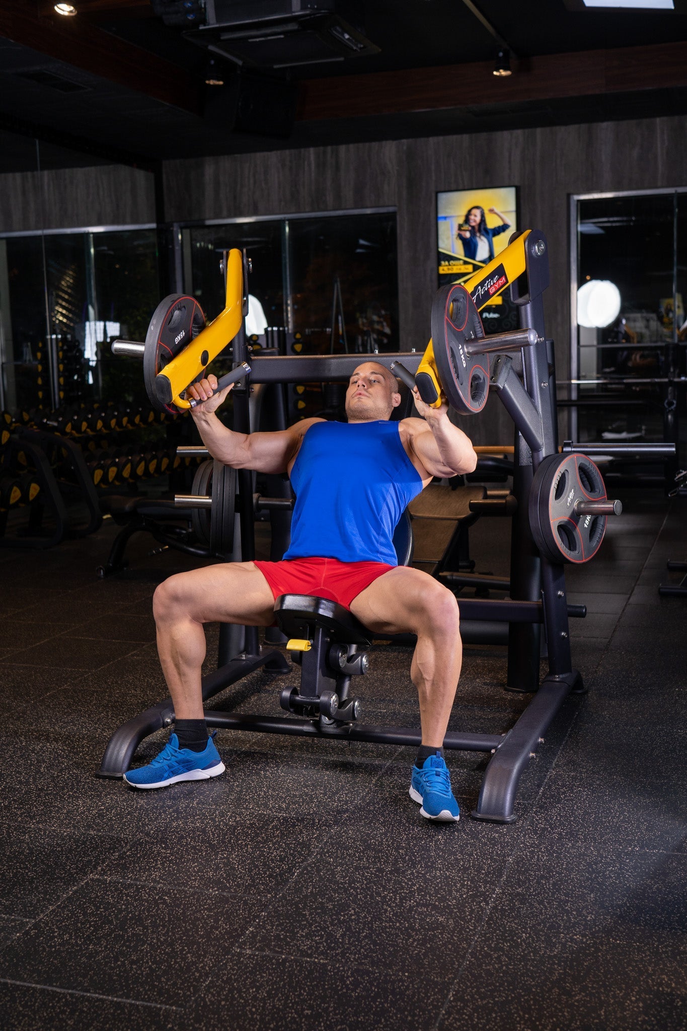 Presse fitness pectorale (large) Active Gym USA Gamma