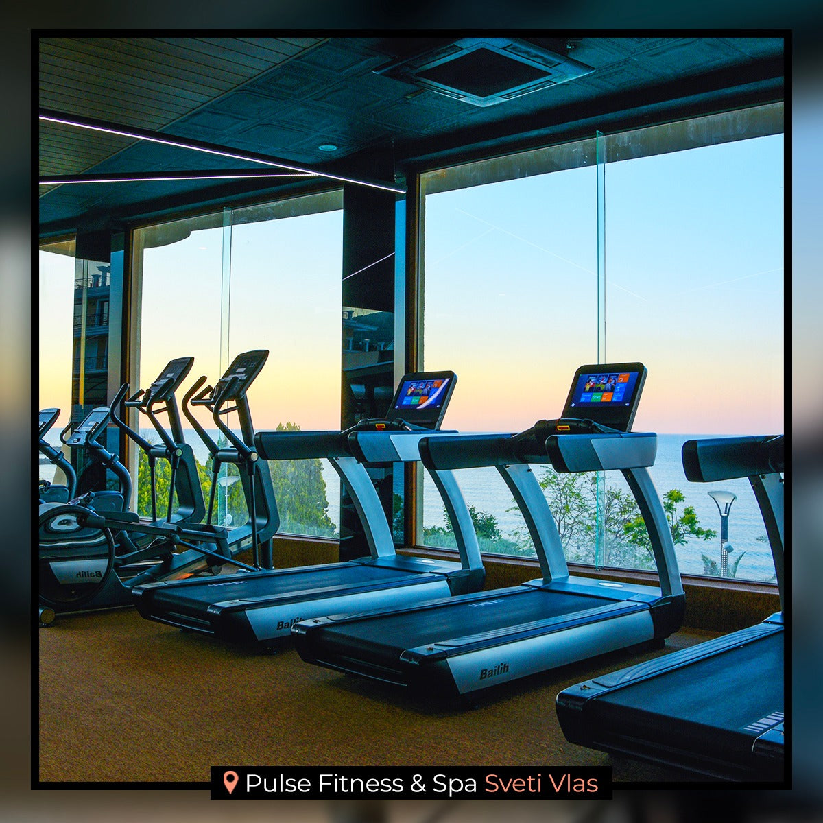 Tapis de course avec écran tactile Active Gym USA Premium