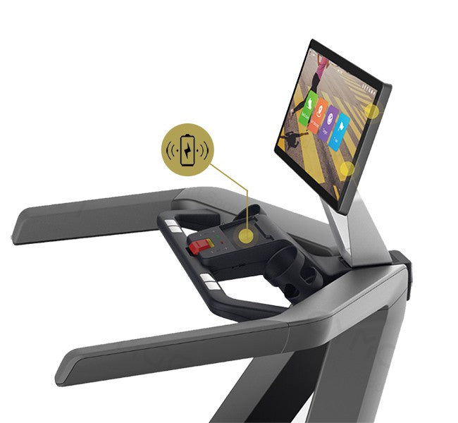 Tapis de course intelligent avec écran tactile Evolve CT-215X BL
